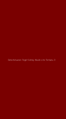Tampilan Antarmuka Aplikasi Data Keluaran Togel Sidney Musik Lite Terbaru - 3