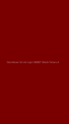 Tampilan Antarmuka Aplikasi Data Macaw 5d Link Login Sbobet Mobile Terbaru - 4