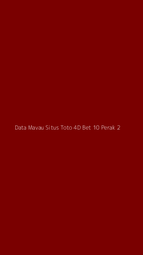 Tampilan Antarmuka Aplikasi Data Mavau Situs Toto 4d Bet 10 Perak - 2
