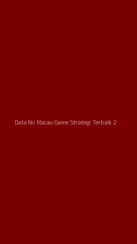 Tampilan Antarmuka Aplikasi Data No Macau Game Strategi Terbaik - 2