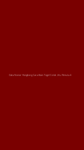 Tampilan Antarmuka Aplikasi Data Nomor Hongkong Cara Main Togel Colok Jitu Pemula - 4