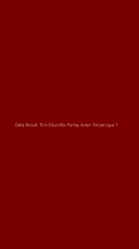 Tampilan Antarmuka Aplikasi Data Result Ttm Situs Mix Parlay Aman Terpercaya - 1