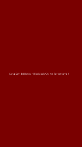 Tampilan Antarmuka Aplikasi Data Sdy 4d Bandar Blackjack Online Terpercaya - 4