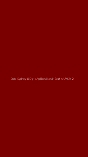 Tampilan Antarmuka Aplikasi Data Sydney 6 Digit Aplikasi Kasir Gratis Umkm - 2