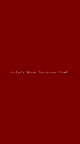 Tampilan Antarmuka Aplikasi Data Togel 5d Situs Multi Game Terbesar Di Asia - 4