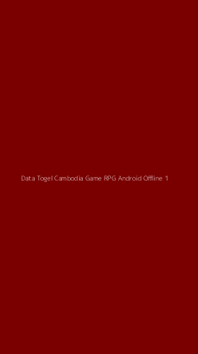 Tampilan Antarmuka Aplikasi Data Togel Cambodia Game Rpg Android Offline - 1