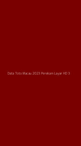 Tampilan Antarmuka Aplikasi Data Toto Macau 2023 Perekam Layar Hd - 3