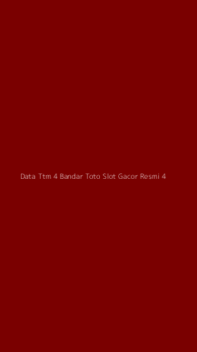 Tampilan Antarmuka Aplikasi Data Ttm 4 Bandar Toto Slot Gacor Resmi - 4