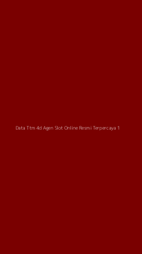 Tampilan Antarmuka Aplikasi Data Ttm 4d Agen Slot Online Resmi Terpercaya - 1