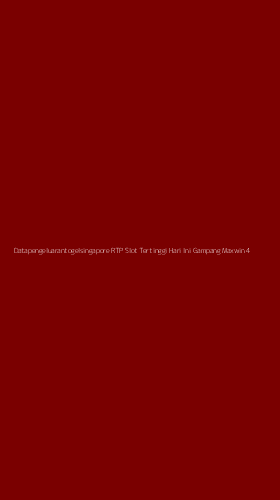 Tampilan Antarmuka Aplikasi Datapengeluarantogelsingapore Rtp Slot Tertinggi Hari Ini Gampang Maxwin - 4