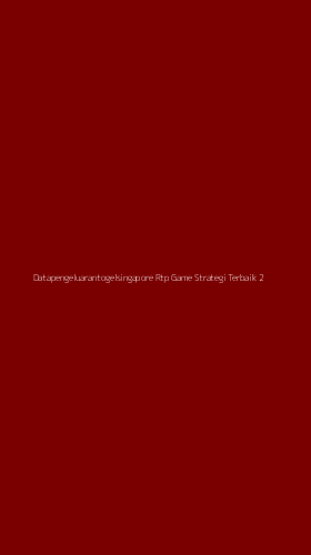 Tampilan Antarmuka Aplikasi Datapengeluarantogelsingapore Rtp Game Strategi Terbaik - 2