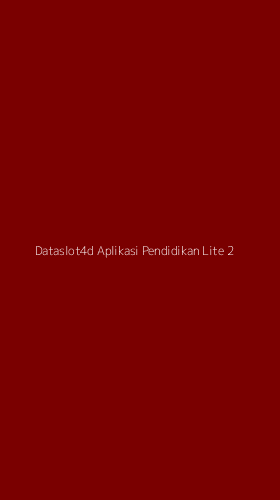 Tampilan Antarmuka Aplikasi Dataslot4d Aplikasi Pendidikan Lite - 2