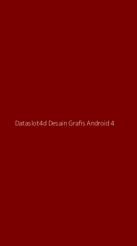 Tampilan Antarmuka Aplikasi Dataslot4d Desain Grafis Android - 4