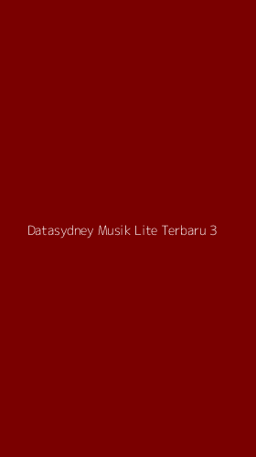 Tampilan Antarmuka Aplikasi Datasydney Musik Lite Terbaru - 3