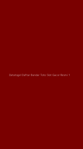Tampilan Antarmuka Aplikasi Datatogel Daftar Bandar Toto Slot Gacor Resmi - 1