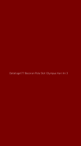 Tampilan Antarmuka Aplikasi Datatogel77 Bocoran Pola Slot Olympus Hari Ini - 3