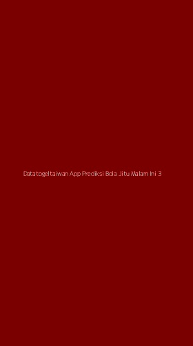 Tampilan Antarmuka Aplikasi Datatogeltaiwan App Prediksi Bola Jitu Malam Ini - 3