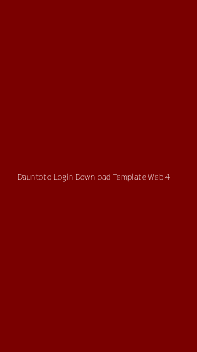 Tampilan Antarmuka Aplikasi Dauntoto Login Download Template Web - 4