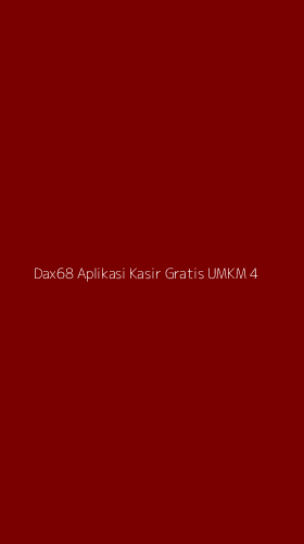 Tampilan Antarmuka Aplikasi Dax68 Aplikasi Kasir Gratis Umkm - 4