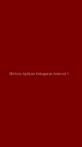 Tampilan Antarmuka Aplikasi Dbltoto Aplikasi Kebugaran Android - 1
