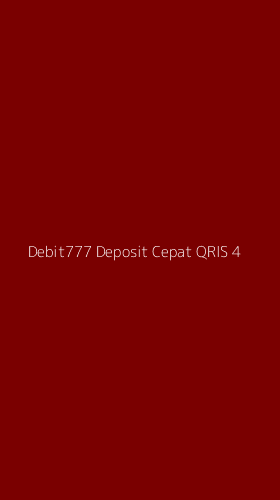 Tampilan Antarmuka Aplikasi Debit777 Deposit Cepat Qris - 4