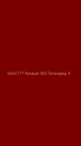 Tampilan Antarmuka Aplikasi Debit777 Panduan Seo Terlengkap - 3