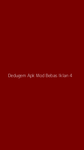 Tampilan Antarmuka Aplikasi Dedugem Apk Mod Bebas Iklan - 4