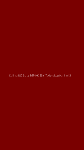 Tampilan Antarmuka Aplikasi Delima189 Data Sgp Hk Sdy Terlengkap Hari Ini - 3