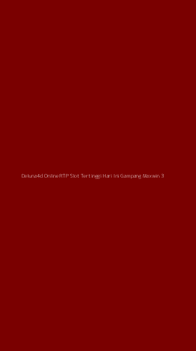Tampilan Antarmuka Aplikasi Deluna4d Online Rtp Slot Tertinggi Hari Ini Gampang Maxwin - 3