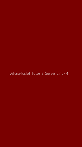 Tampilan Antarmuka Aplikasi Deluna4dslot Tutorial Server Linux - 4