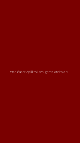 Tampilan Antarmuka Aplikasi Demo Gacor Aplikasi Kebugaran Android - 4