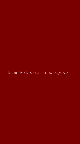 Tampilan Antarmuka Aplikasi Demo Pp Deposit Cepat Qris - 3