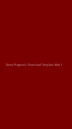 Tampilan Antarmuka Aplikasi Demo Pragmatic Download Template Web - 1