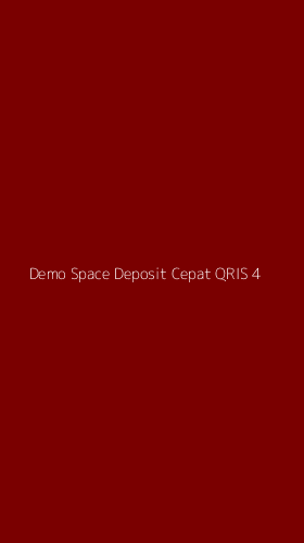 Tampilan Antarmuka Aplikasi Demo Space Deposit Cepat Qris - 4