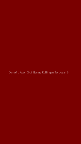 Tampilan Antarmuka Aplikasi Demo4d Agen Slot Bonus Rollingan Terbesar - 3