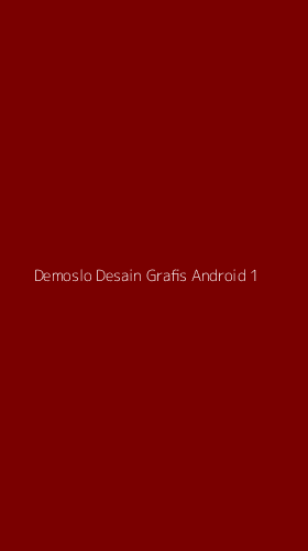 Tampilan Antarmuka Aplikasi Demoslo Desain Grafis Android - 1