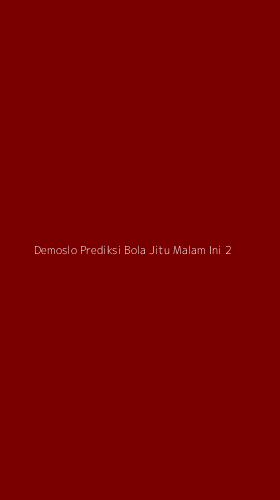 Tampilan Antarmuka Aplikasi Demoslo Prediksi Bola Jitu Malam Ini - 2