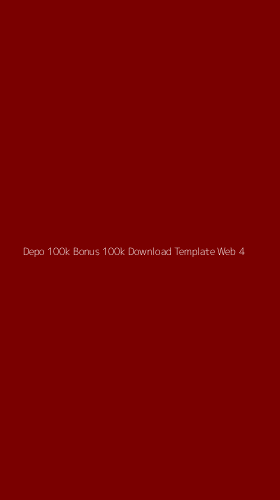 Tampilan Antarmuka Aplikasi Depo 100k Bonus 100k Download Template Web - 4