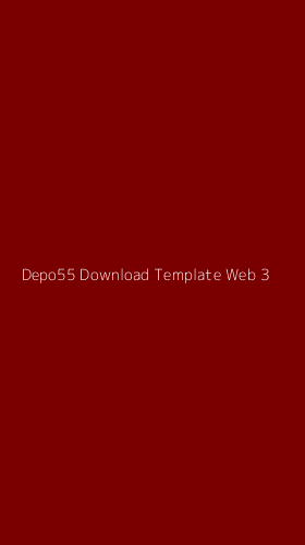 Tampilan Antarmuka Aplikasi Depo55 Download Template Web - 3