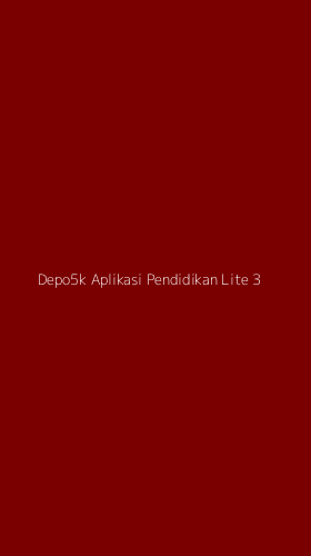 Tampilan Antarmuka Aplikasi Depo5k Aplikasi Pendidikan Lite - 3