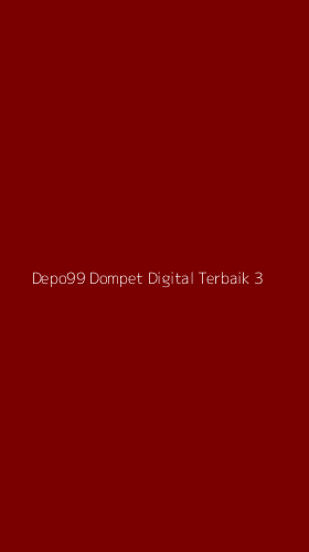 Tampilan Antarmuka Aplikasi Depo99 Dompet Digital Terbaik - 3