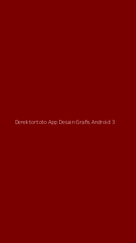 Tampilan Antarmuka Aplikasi Derektortoto App Desain Grafis Android - 3