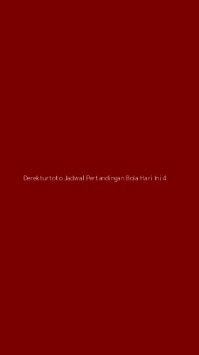 Tampilan Antarmuka Aplikasi Derekturtoto Jadwal Pertandingan Bola Hari Ini - 4