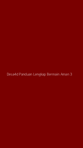 Tampilan Antarmuka Aplikasi Desa4d Panduan Lengkap Bermain Aman - 3