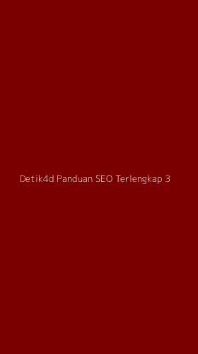 Tampilan Antarmuka Aplikasi Detik4d Panduan Seo Terlengkap - 3