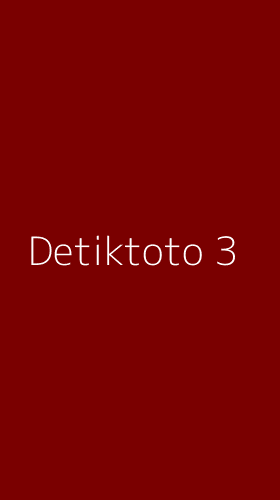 Tampilan Antarmuka Aplikasi Detiktoto - 3