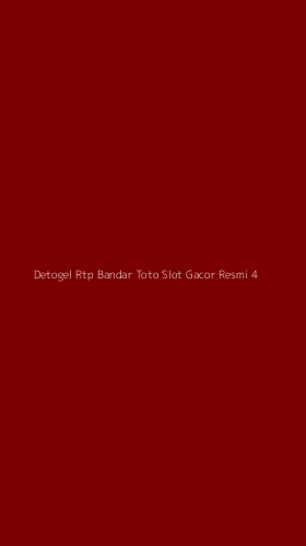 Tampilan Antarmuka Aplikasi Detogel Rtp Bandar Toto Slot Gacor Resmi - 4