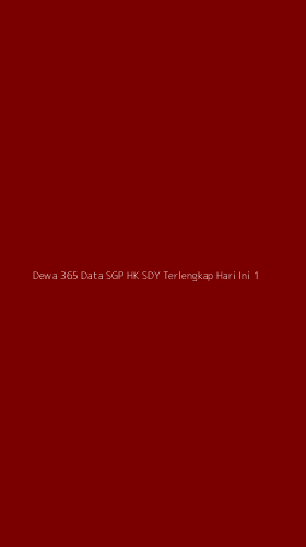 Tampilan Antarmuka Aplikasi Dewa 365 Data Sgp Hk Sdy Terlengkap Hari Ini - 1