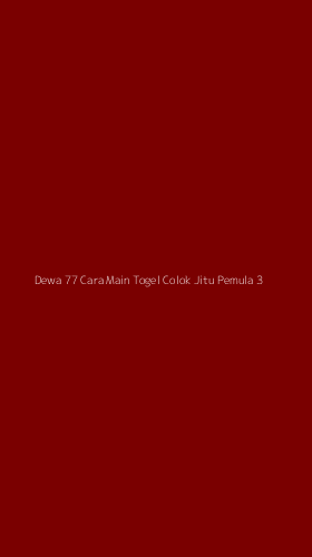 Tampilan Antarmuka Aplikasi Dewa 77 Cara Main Togel Colok Jitu Pemula - 3