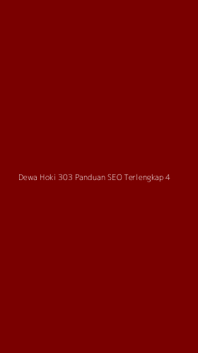 Tampilan Antarmuka Aplikasi Dewa Hoki 303 Panduan Seo Terlengkap - 4